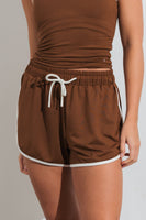 Vitality Motive® Dolphin Short - Toffee Contrast