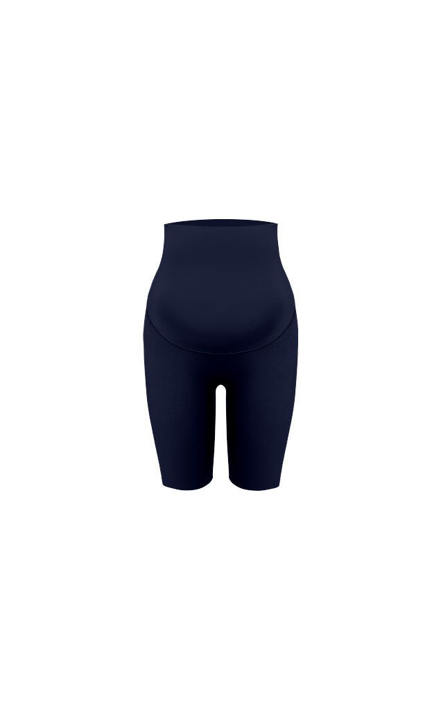 Cloud II® Maternity Biker Short - Sapphire