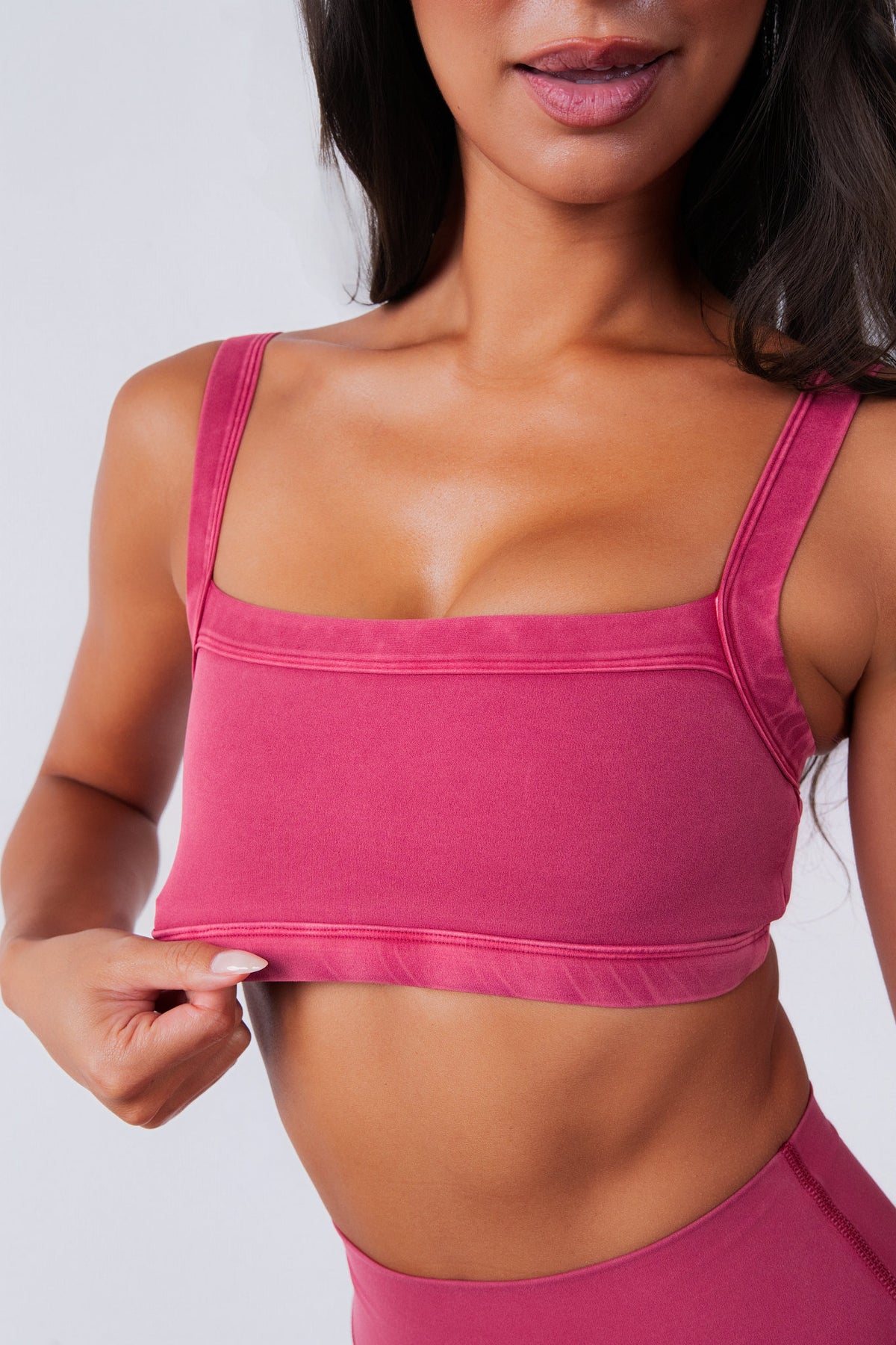 Cloud II® Square Bra - Passionfruit Washed