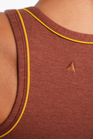 Vitality Daydream® Overlap Bra - Pumpkin Spice Heather