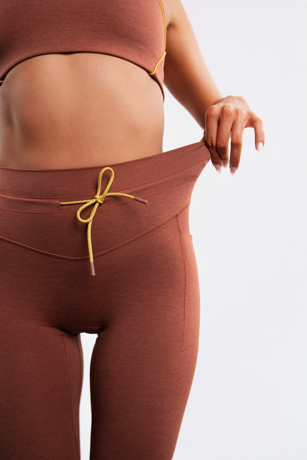 Vitality Daydream® Drawcord Pocket Pant - Pumpkin Spice Heather