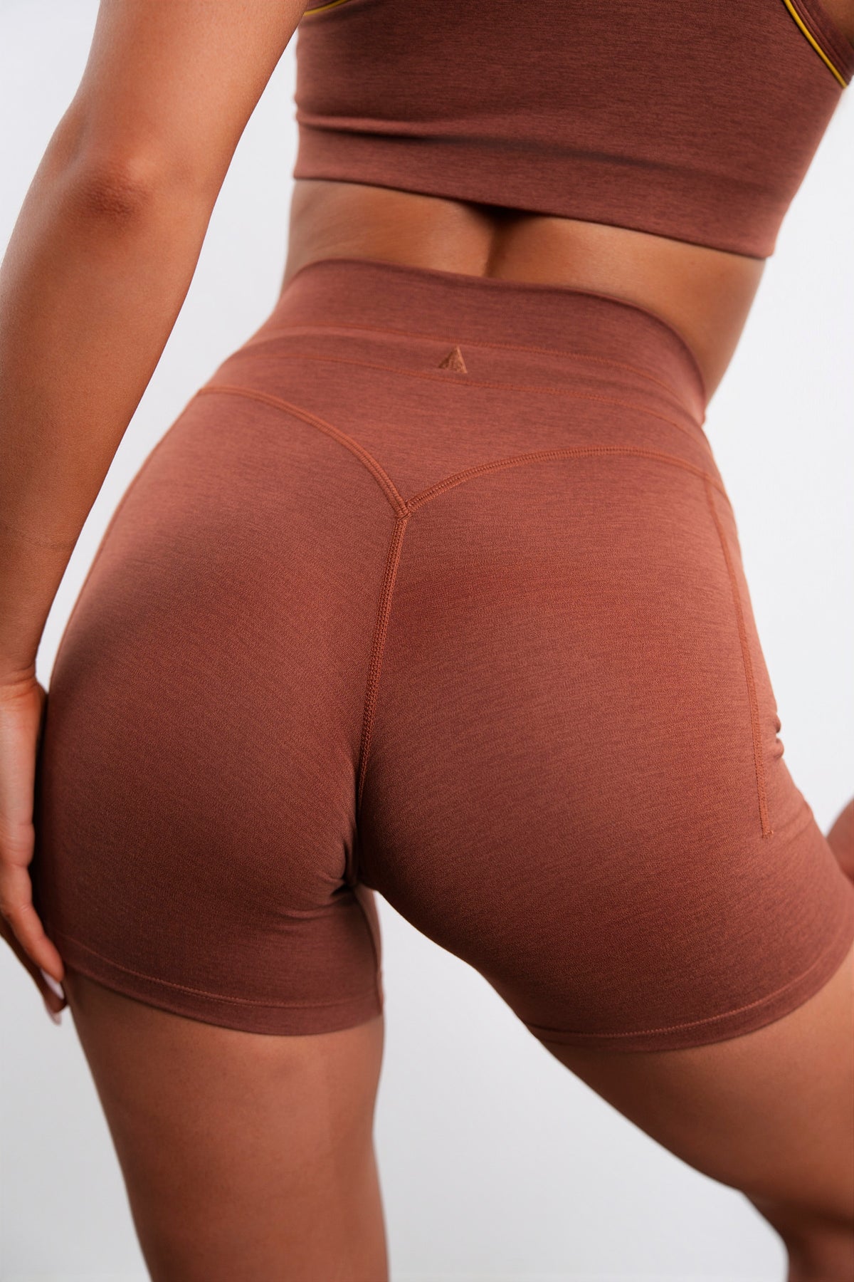 Vitality Daydream® Drawcord Pocket Volley Short - Pumpkin Spice Heather