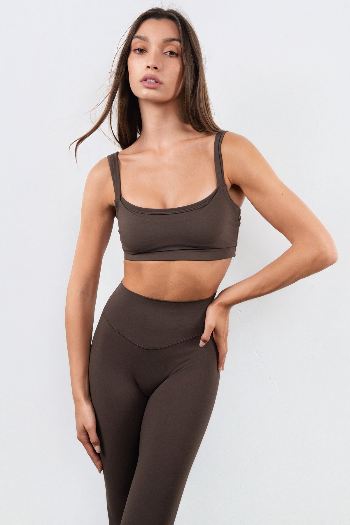 Cloud II® Layered Bra - Milk Chocolate