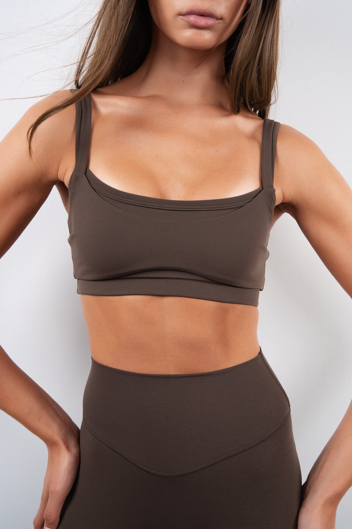 Cloud II® Layered Bra - Milk Chocolate