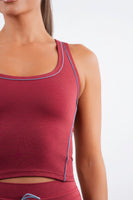 Vitality Daydream® Overlap Tank - Cabernet Heather