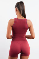 Vitality Daydream® Overlap Tank - Cabernet Heather