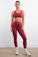 Vitality Daydream® Drawcord Pocket Pant - Cabernet Heather