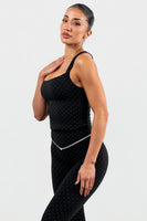 Cloud II® Together Tank - Midnight Polka Dot