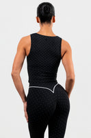 Cloud II® Together Tank - Midnight Polka Dot