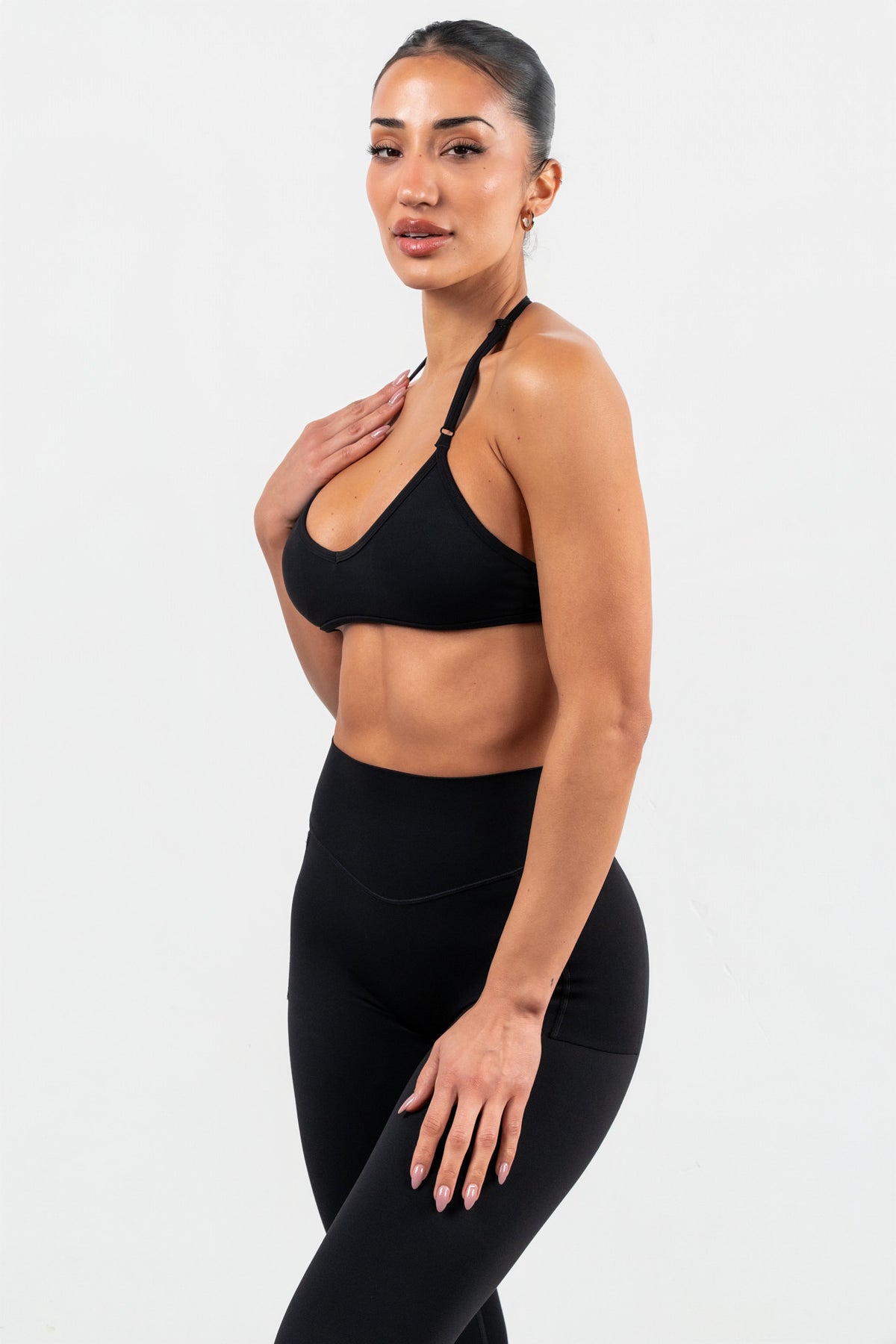 Cloud II® Micro Halter Bra - Midnight