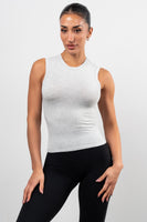 Vitality Basis® Muscle Tank - Stone Heather