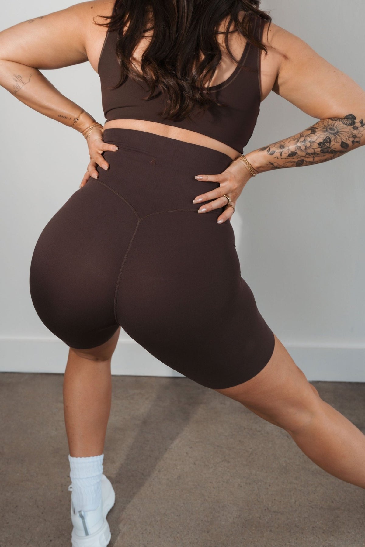 Cloud II® Maternity Rider Short - Espresso