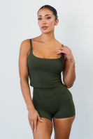 Cloud II® Scoop Tank - Olive