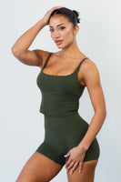 Cloud II® Scoop Tank - Olive
