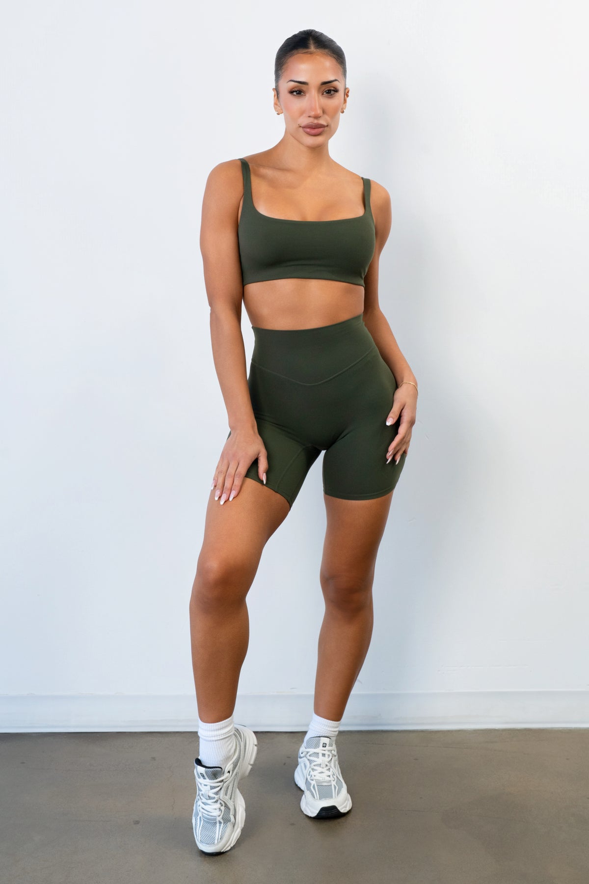 Cloud II® Biker Short - Olive