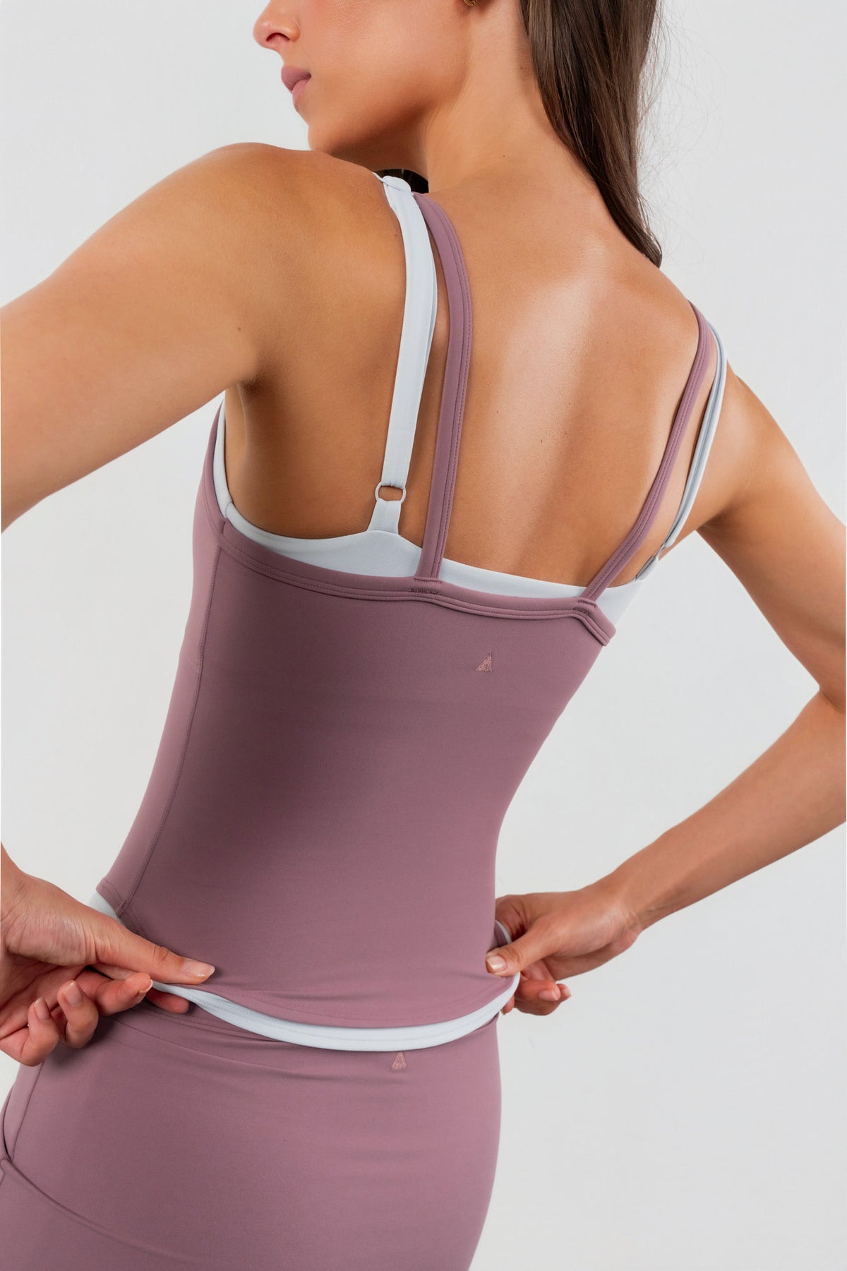 Cloud II® Layered Tank - Earthy Plum