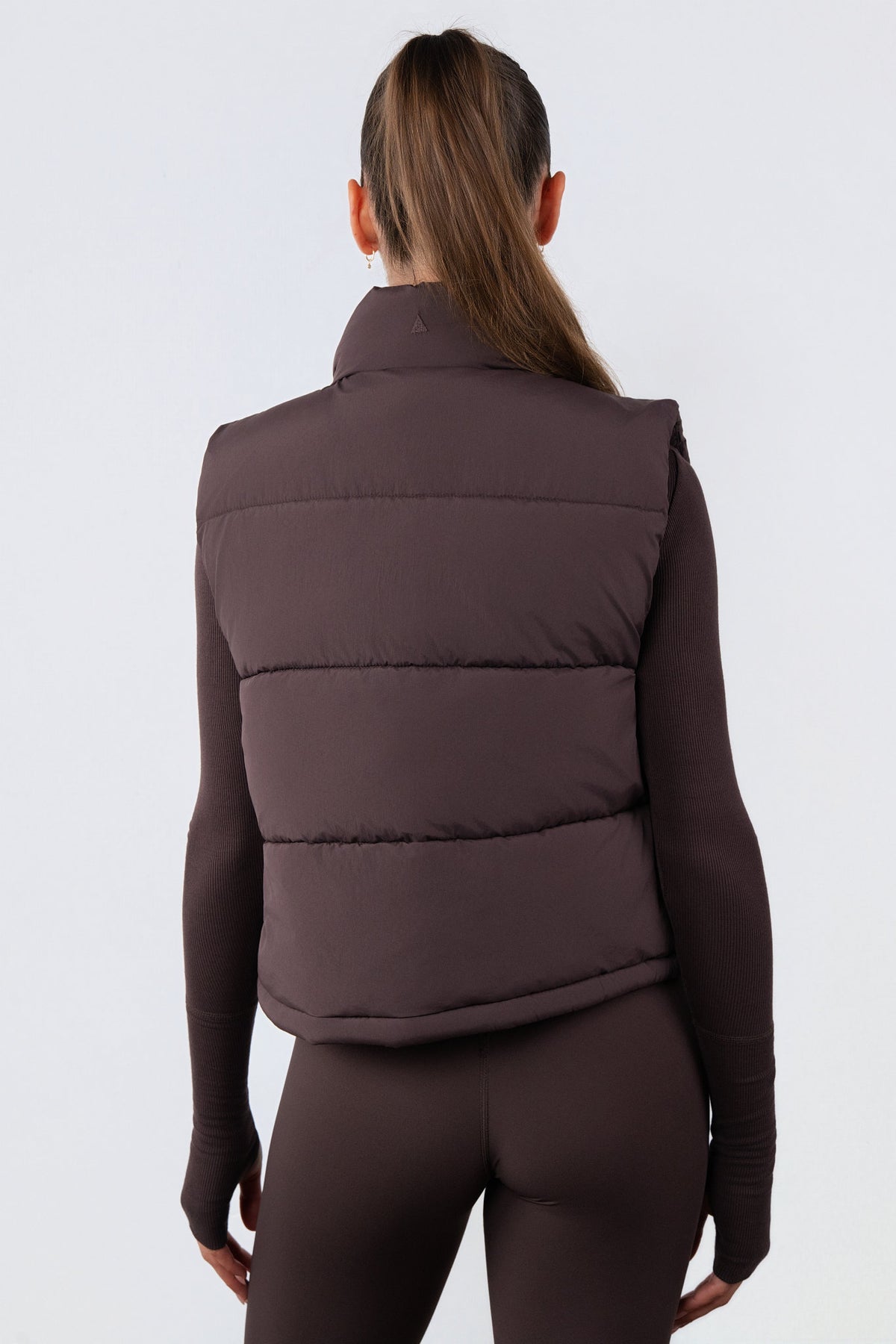 Vitality Puffer Vest - Espresso
