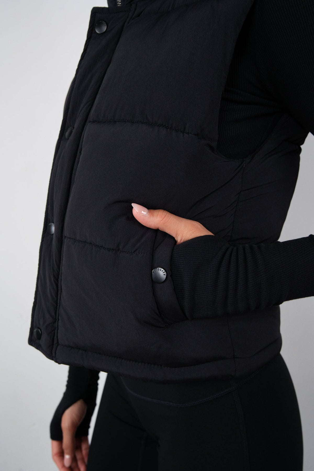Vitality Puffer Vest - Midnight