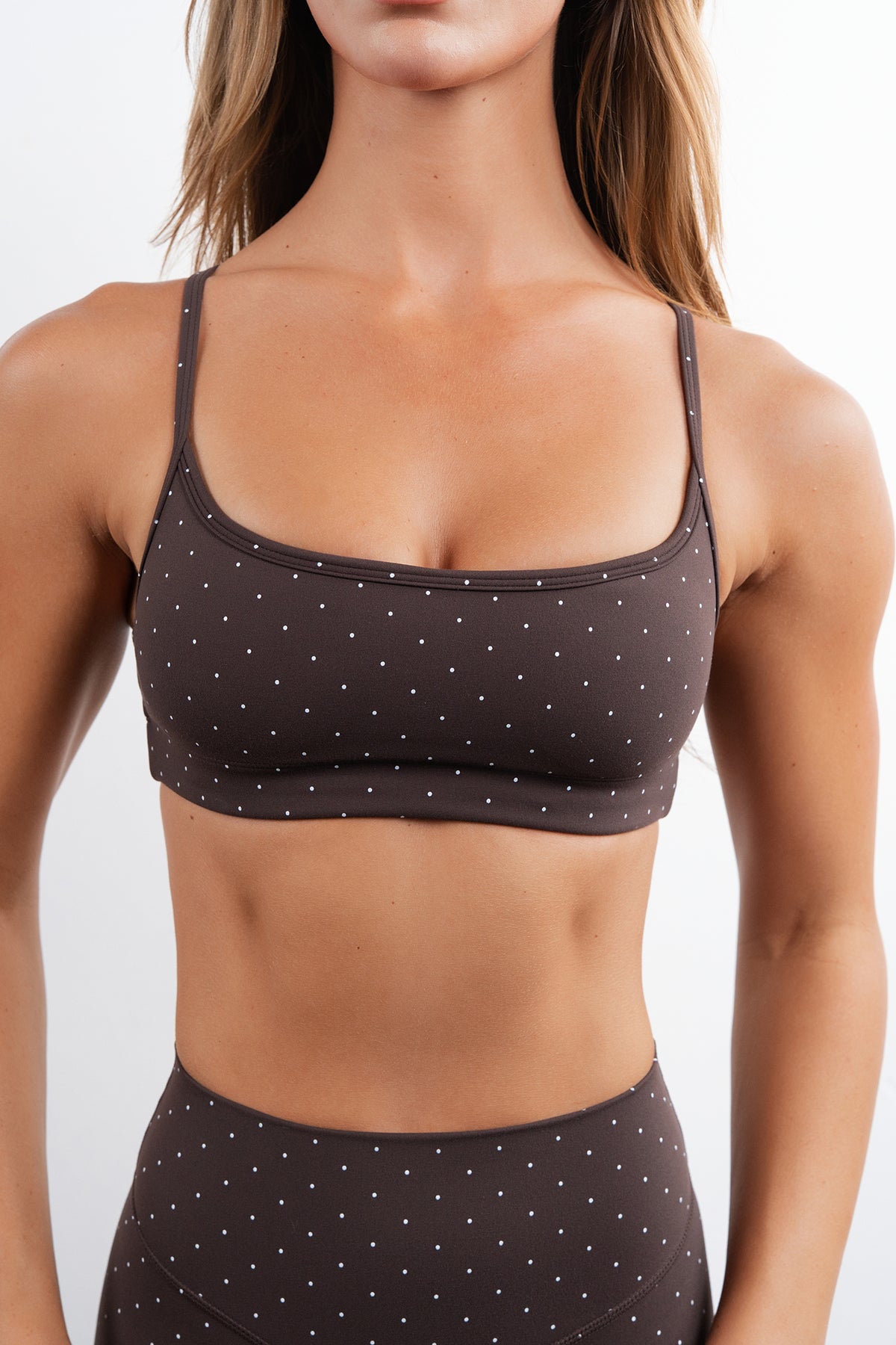 Cloud II® Stream Bra - Espresso Polka Dot