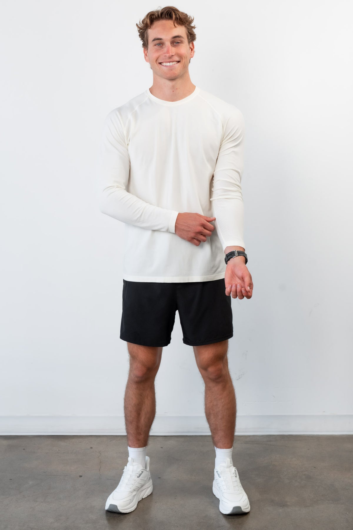 Vitality Kinetic® Long Sleeve Tee - Oat Marl
