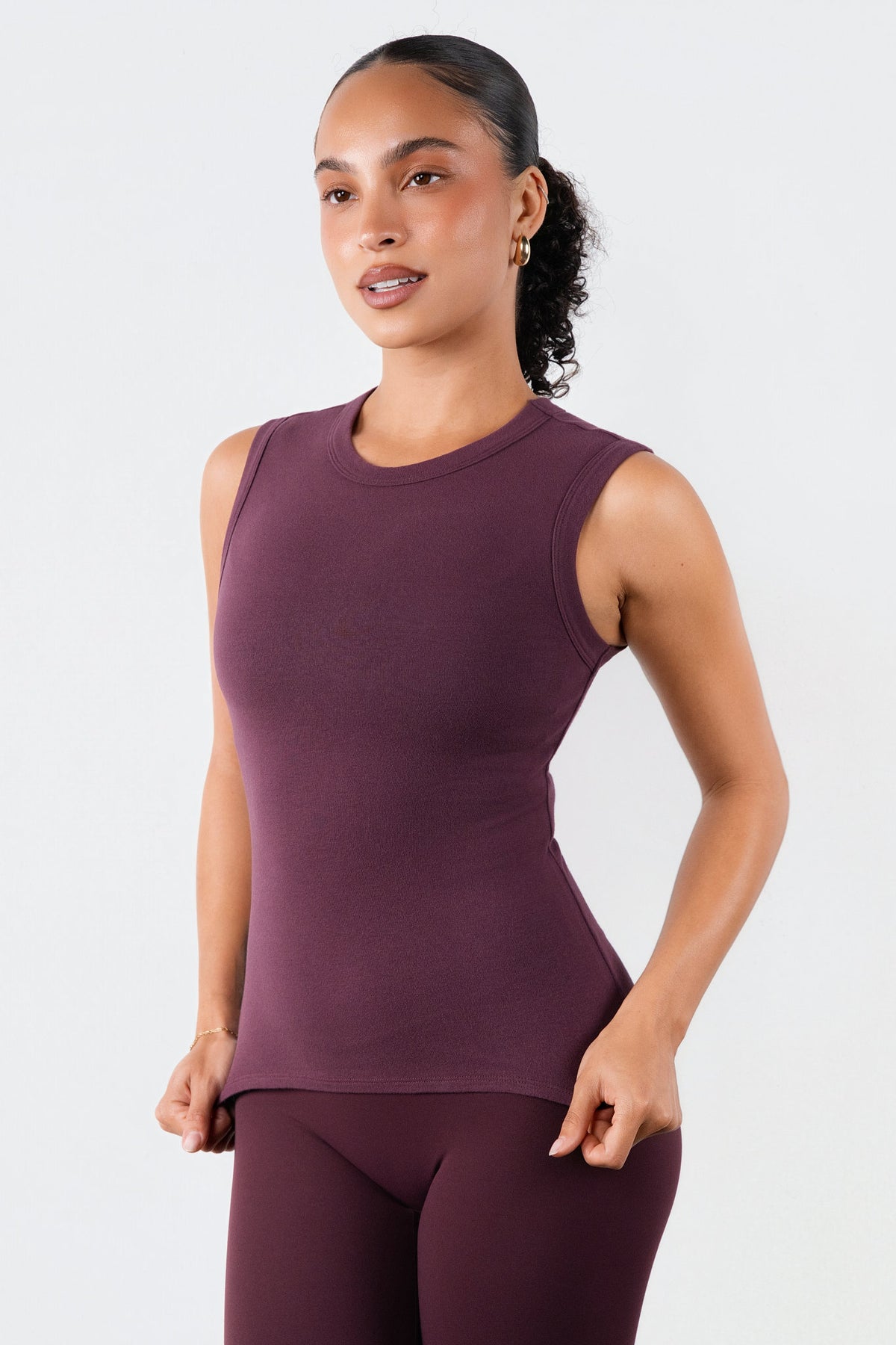 Vitality Basis® Muscle Tank - Wine