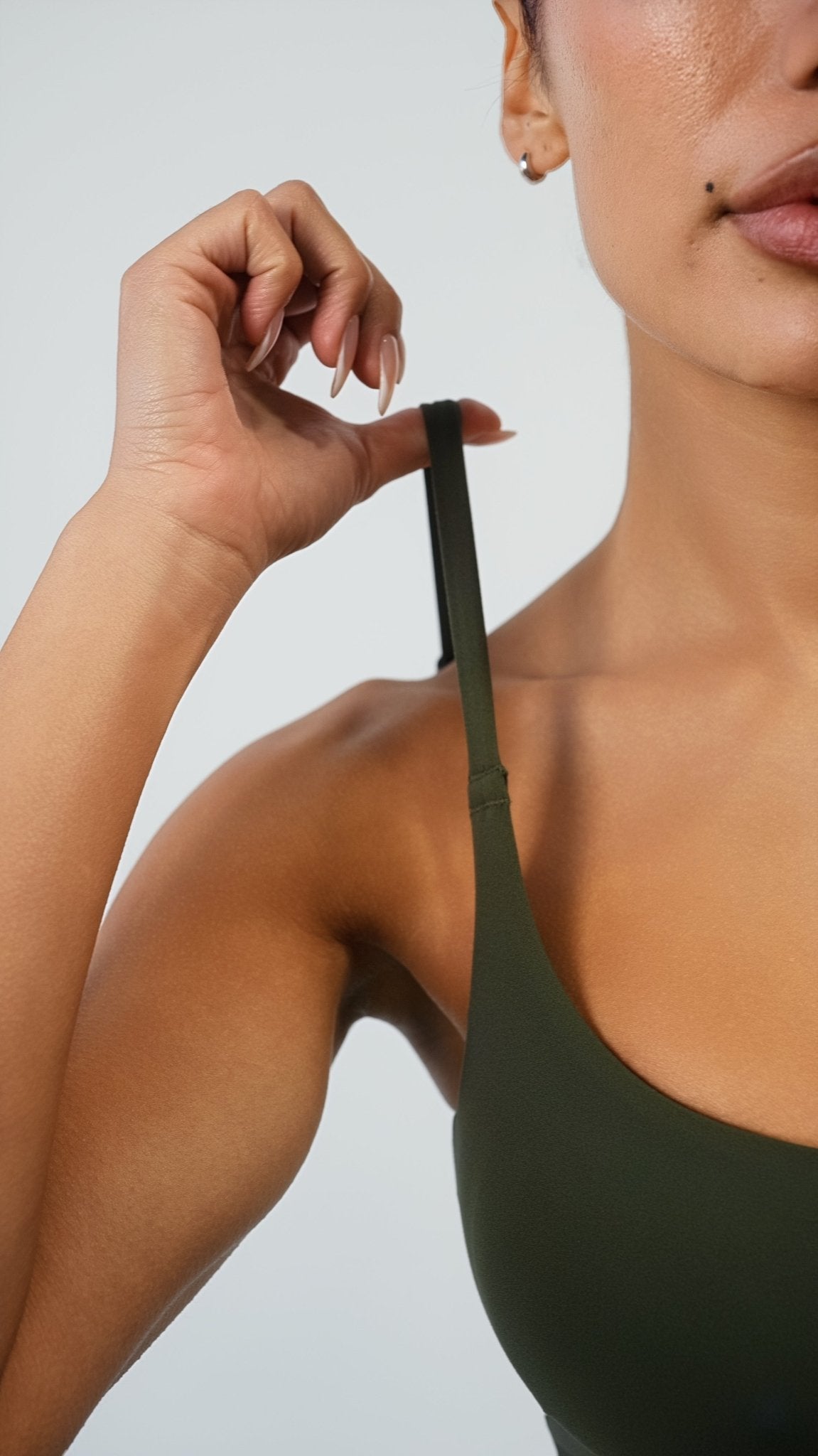 Cloud II® Scoop Tank - Olive