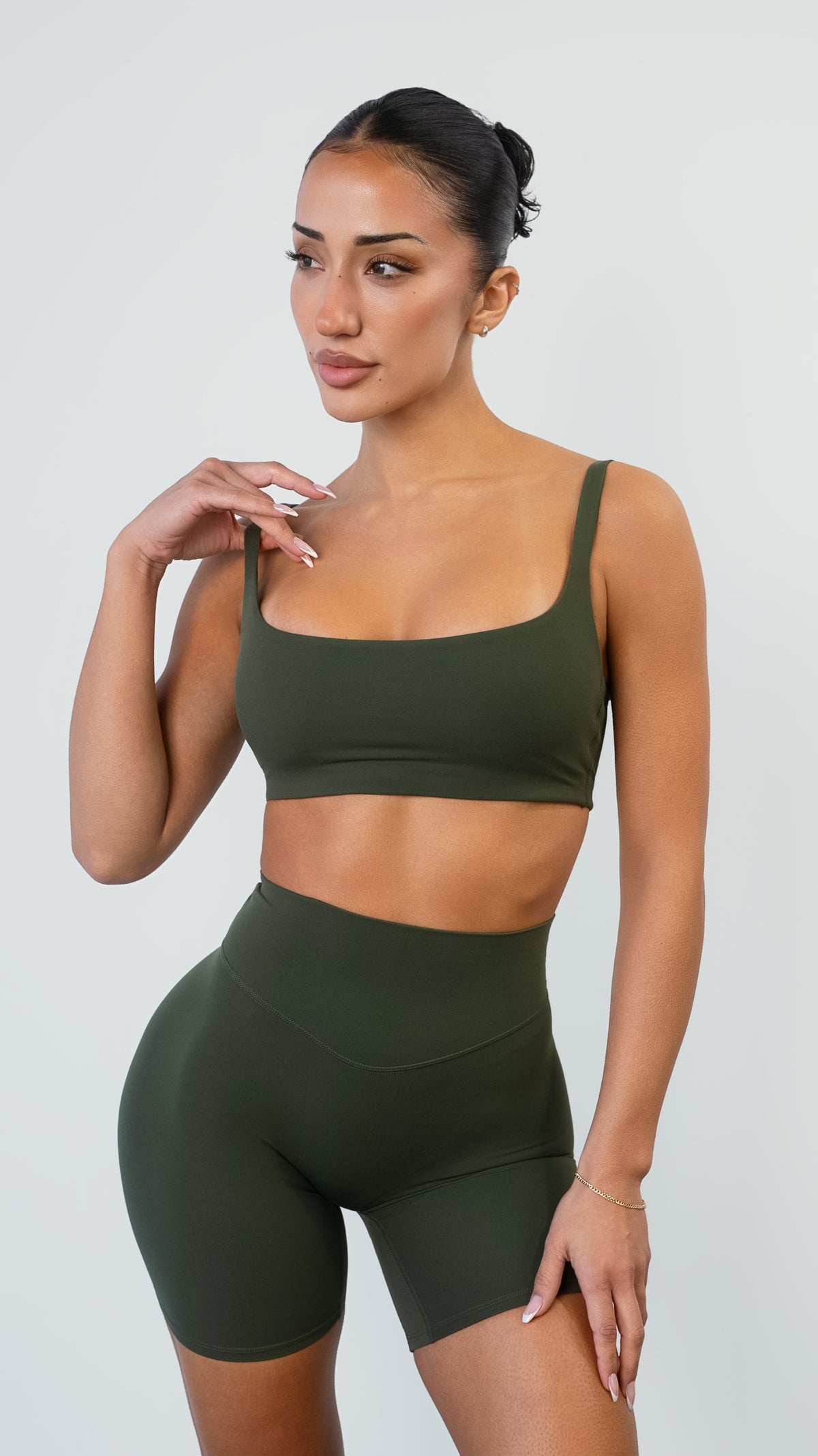 Cloud II® Biker Short - Olive