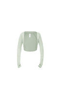 Vitality Easy® Rib Shrug - Pistachio