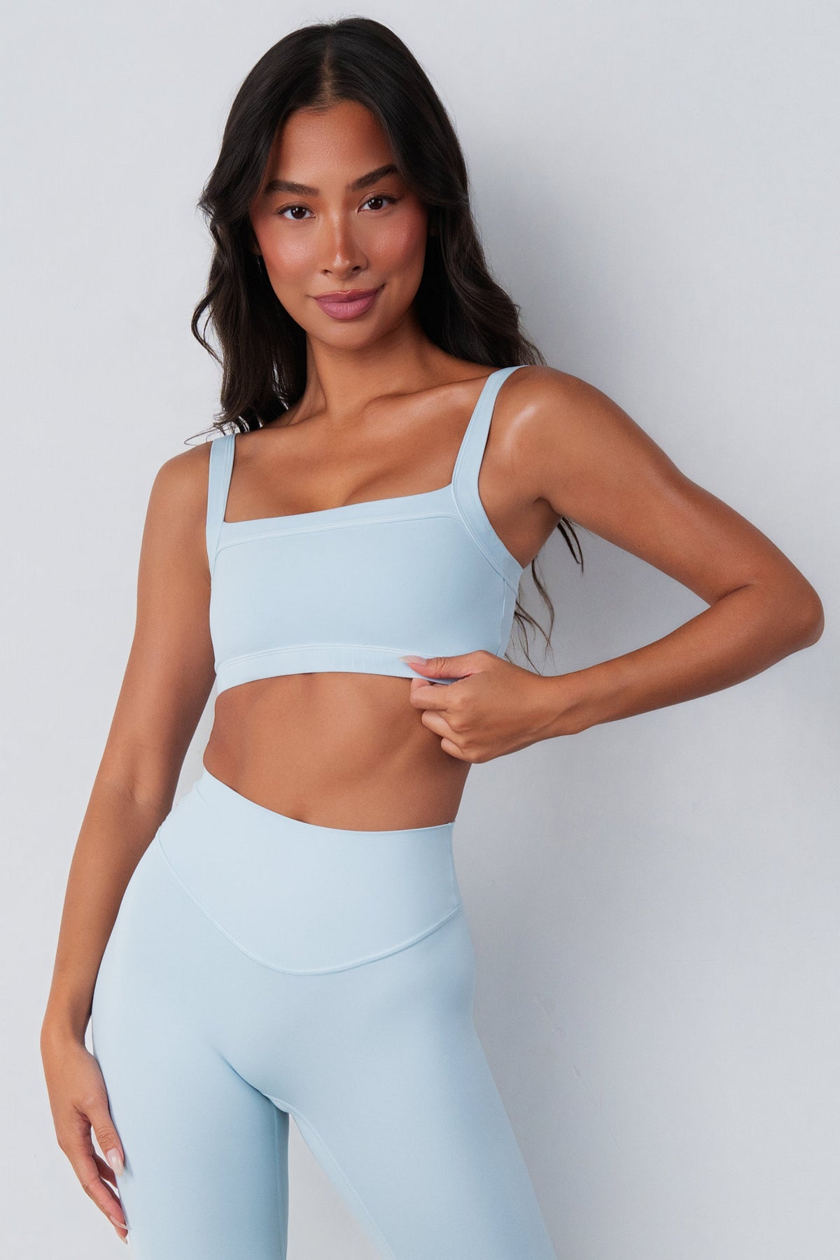 Cloud II® Square Bra - Clear Sky Washed