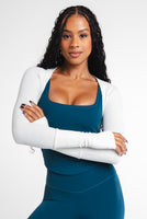 Vitality Easy® Rib Shrug - Pistachio