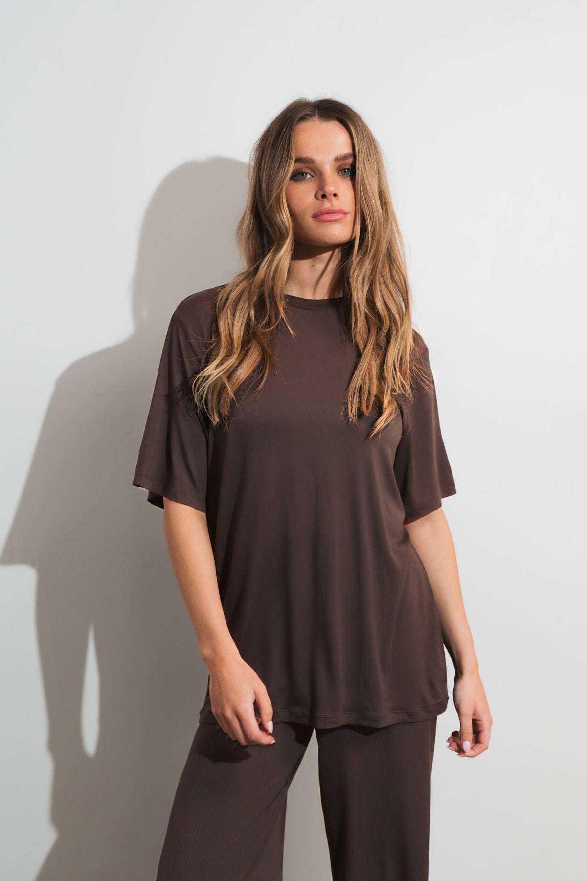 Vitality Float Uni Basic Tee - Cocoa