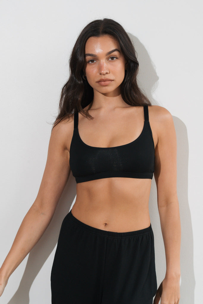 Vitality Vital® Scoop Bralette - Midnight
