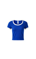 Vitality Motive® Scoop Tee - River Contrast