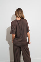 Vitality Float Uni Basic Tee - Cocoa