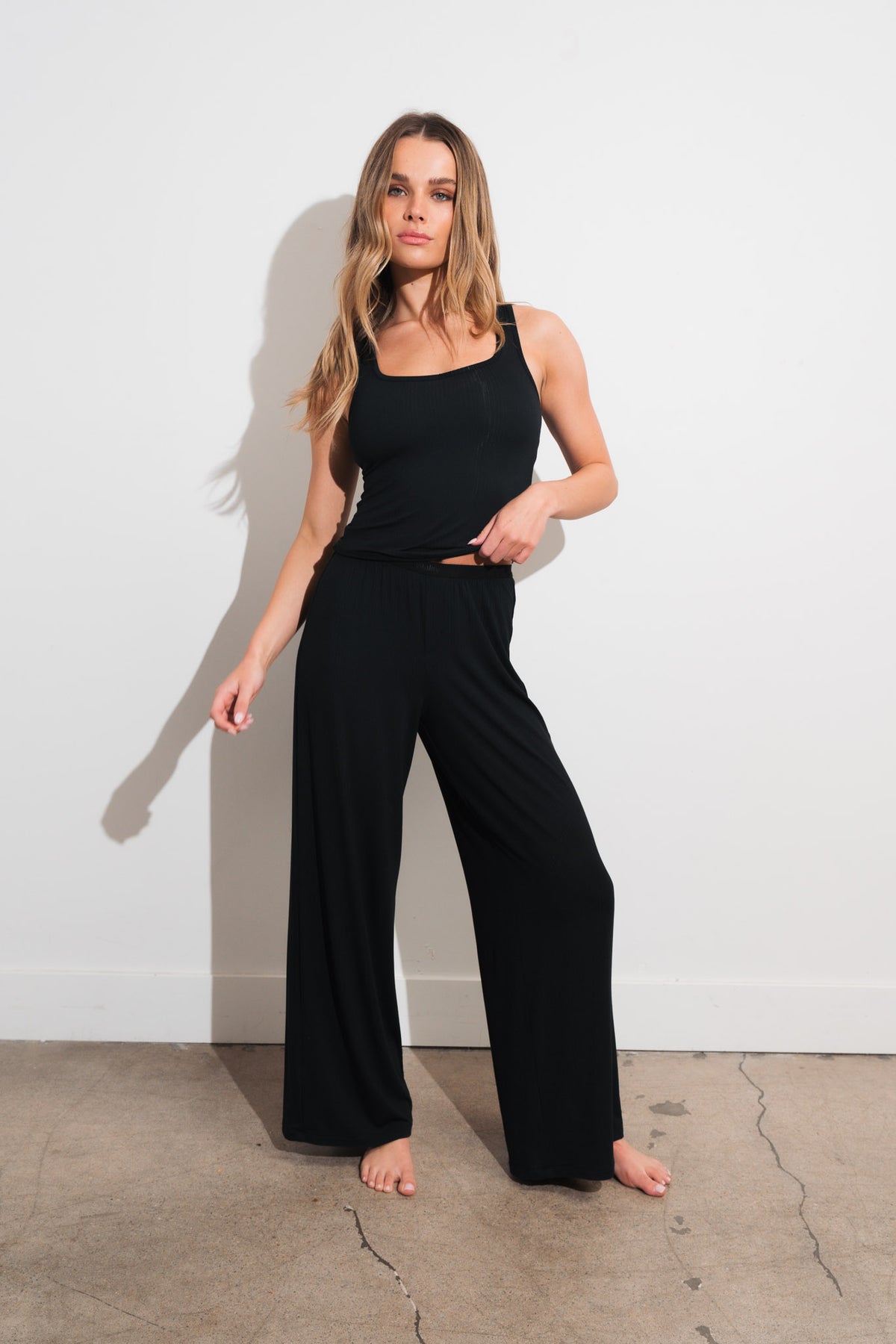 Vitality Float Rib Boxer Pant - Midnight