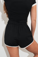 Vitality Motive® Dolphin Short - Midnight Contrast