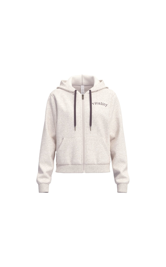 Vitality Cozy® Women's Zip - Oat Marl