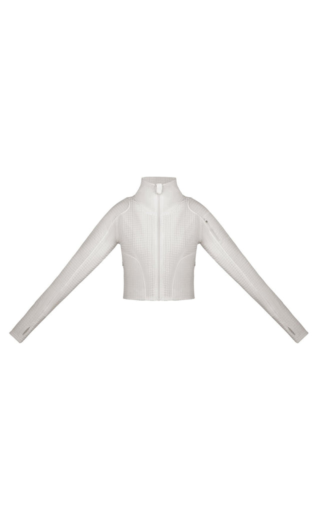 Vitality Grid Jacket - Oat