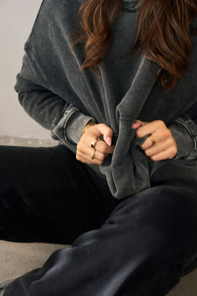 Vitality Homebody® Women's Hoodie - Midnight Washed