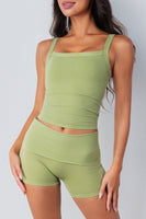 Cloud II® Square Tank - Palm Leaf Washed