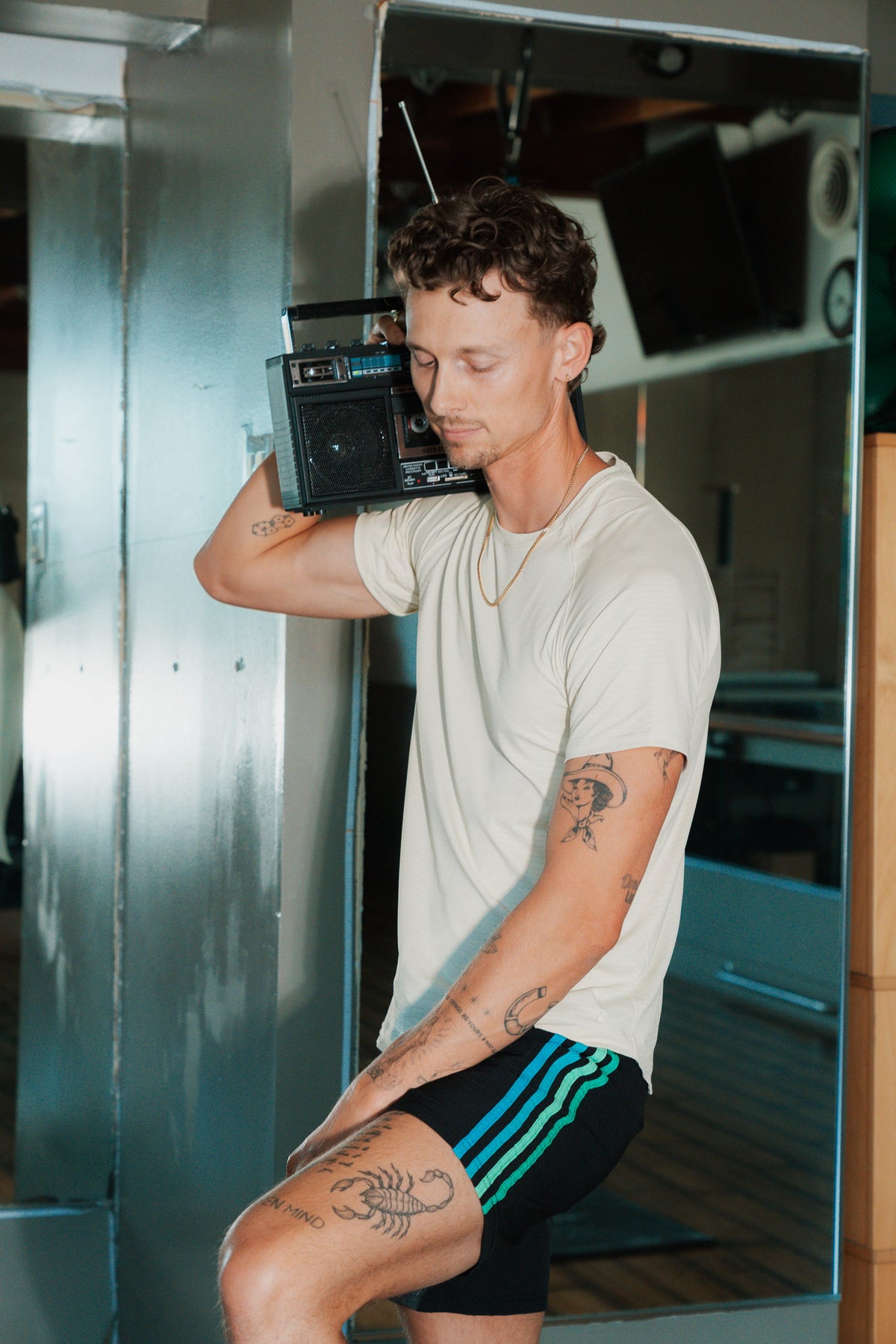Vitality Vent Men's Crew Tee - Oat