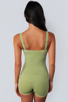 Cloud II® Square Tank - Palm Leaf Washed