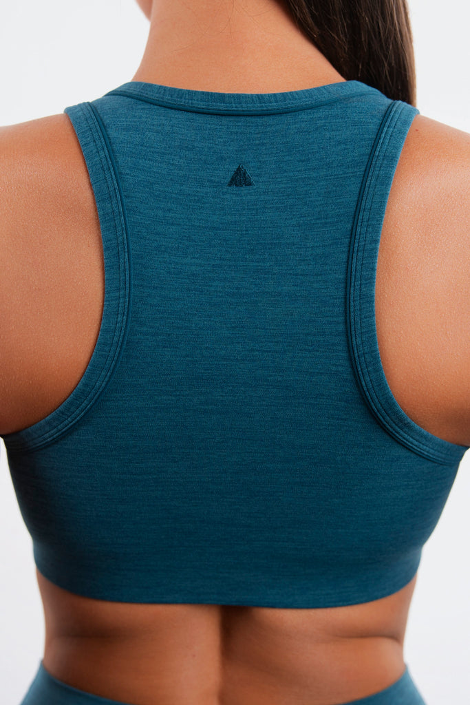 Vitality Daydream® Overlap Bra - Balsam Heather