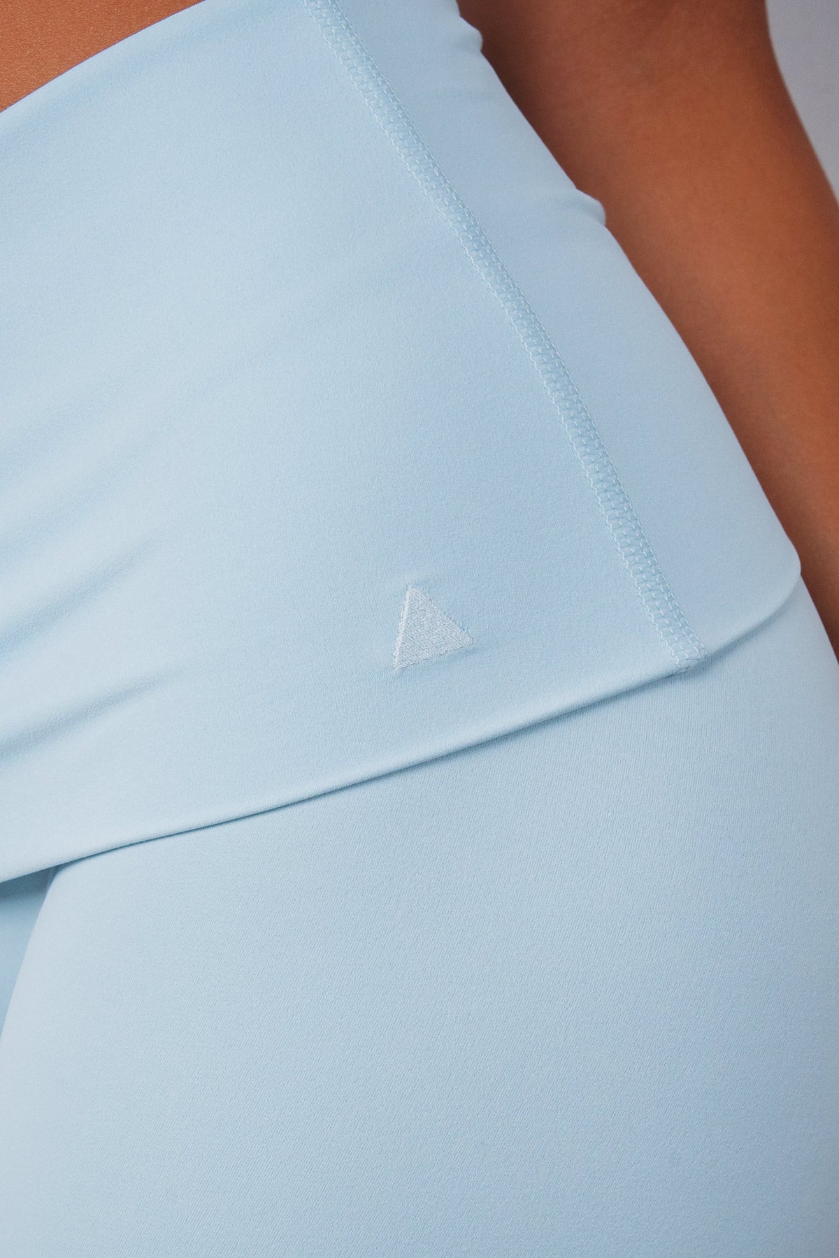 Cloud II® Foldover Mini Short - Clear Sky Washed