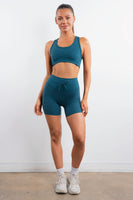 Vitality Daydream® Drawcord Pocket Volley Short - Balsam Heather