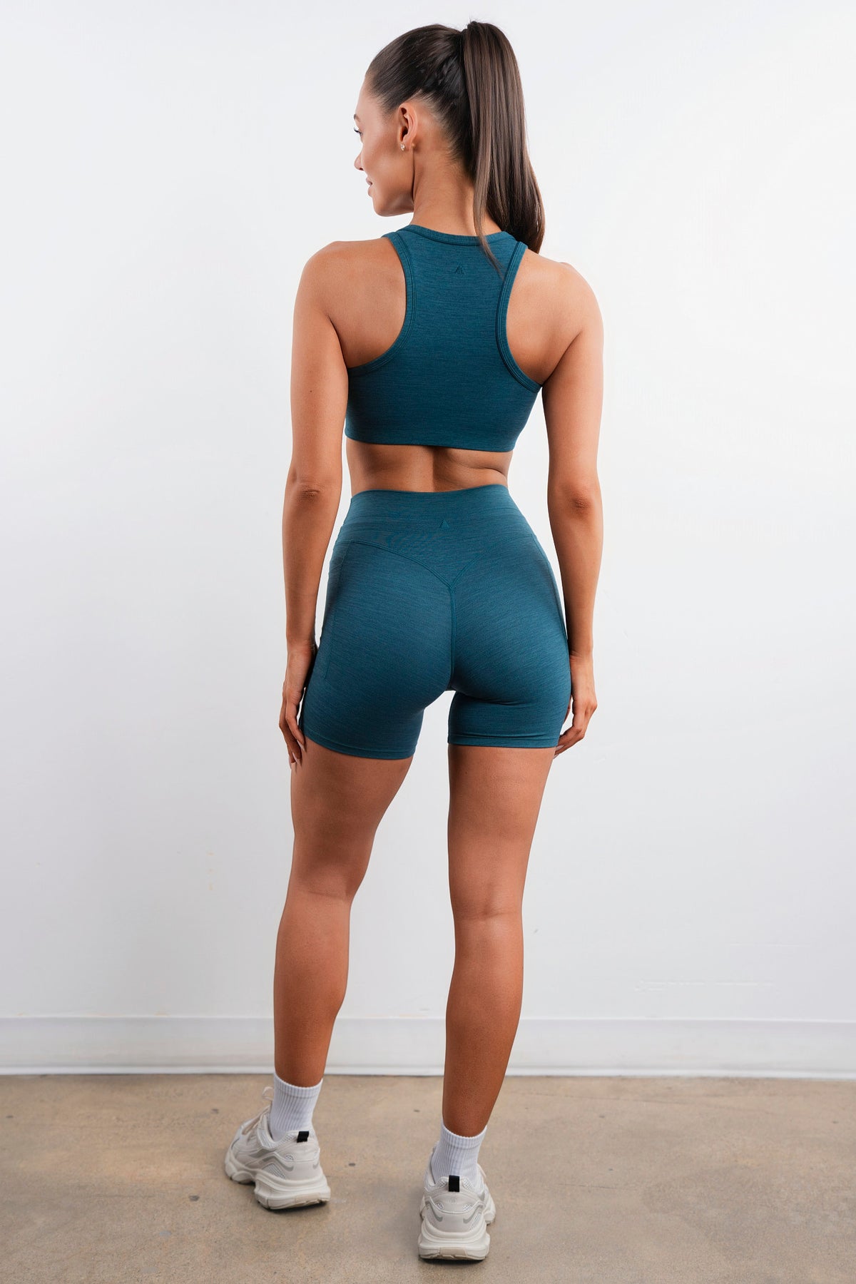 Vitality Daydream® Drawcord Pocket Volley Short - Balsam Heather