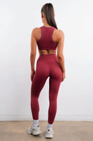 Vitality Daydream® Drawcord Pocket Pant - Cabernet Heather
