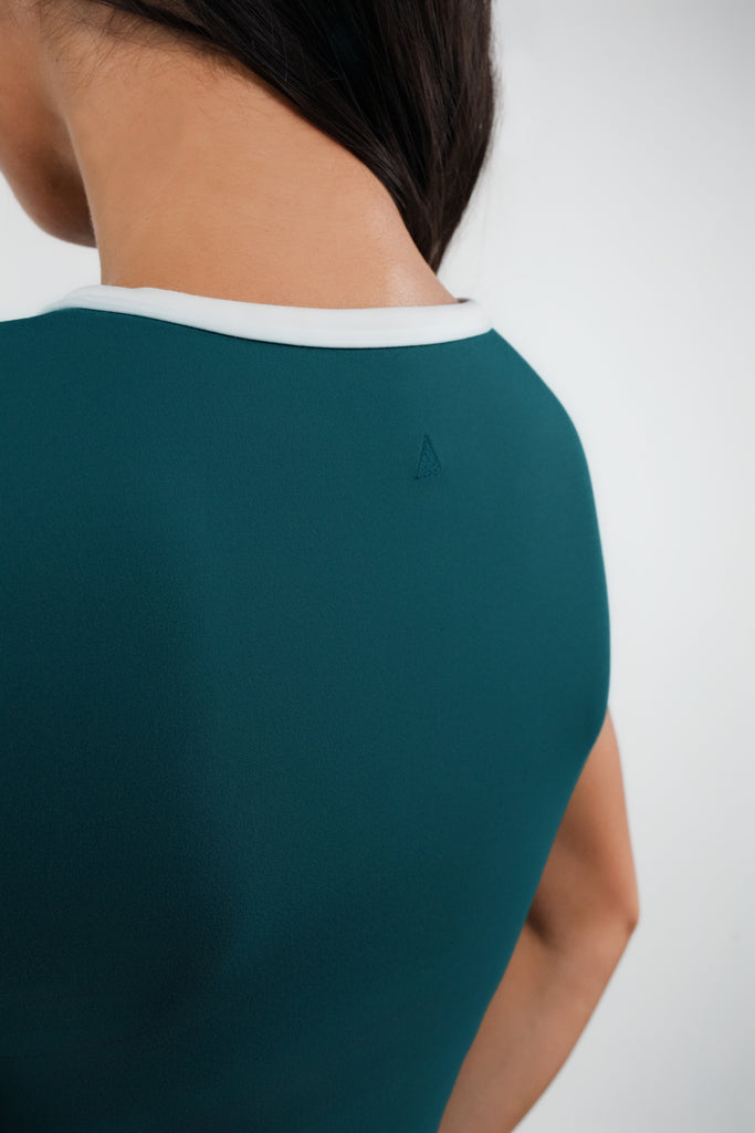 Cloud II® Bra Tee - Spruce Contrast