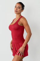 Vitality Float Rib V Tank - Crimson