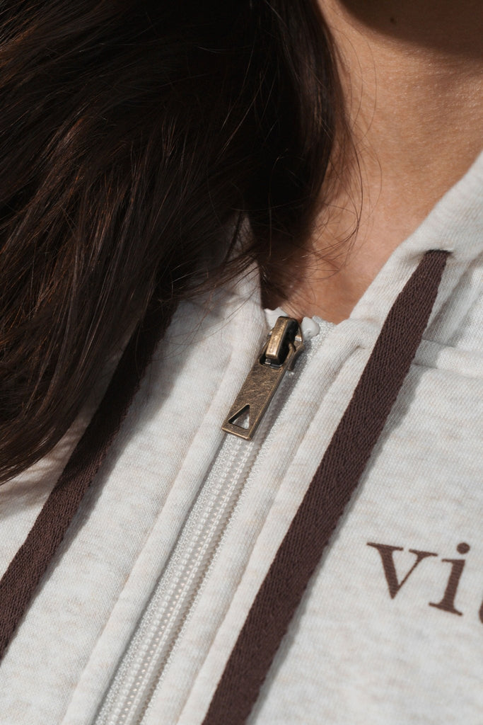 Vitality Cozy® Women's Zip - Oat Marl